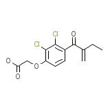 Methylenebutyrylphenoxyacetic_acid