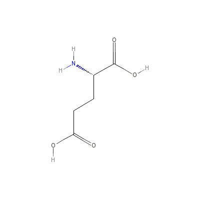 L-(+)-Glutamic_acid