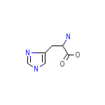 1H-Imidazole-4-propanoic_acid,_a-amino-,_(S)-