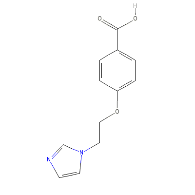 Benzoic_acid,_4-(2-(1H-imidazol-1-yl)ethoxy)-