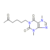 Dimethyloxohexylxanthine