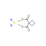 Platinum(II),_(1,_1-cyclobutanedicarboxylato)diammine-,_cis-