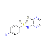 Sulfapyrazinemethoxyine