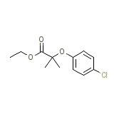 Ethyl_chlorophenoxyisobutyrate