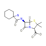 Aminocyclohexylpenicillin