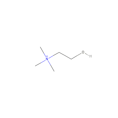 2-Hydroxy-N,N,N-trimethylethanaminium