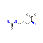 2-Amino-5-uredovaleric_acid